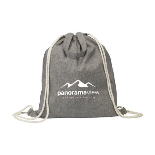 Recycled Cotton PromoBag Plus rugzak bedrukken met logo