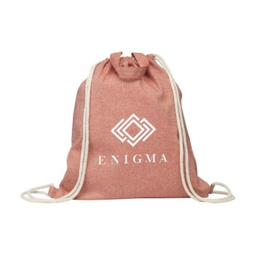 Recycled Cotton PromoBag Plus rugzak bedrukken met logo