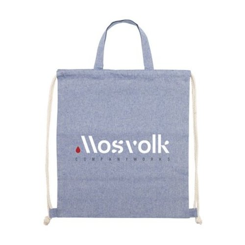 Recycled Cotton PromoBag Plus rugzak bedrukken met logo