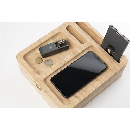 Walter Bamboo Big Dock 15W organizer en oplader W030