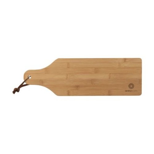 DéBlé Tapas Bamboo Board bamboe serveerplank 261393 met handvat en leren koord