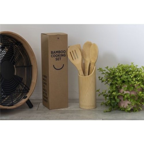 Bamboo cooking set keukengerei W059