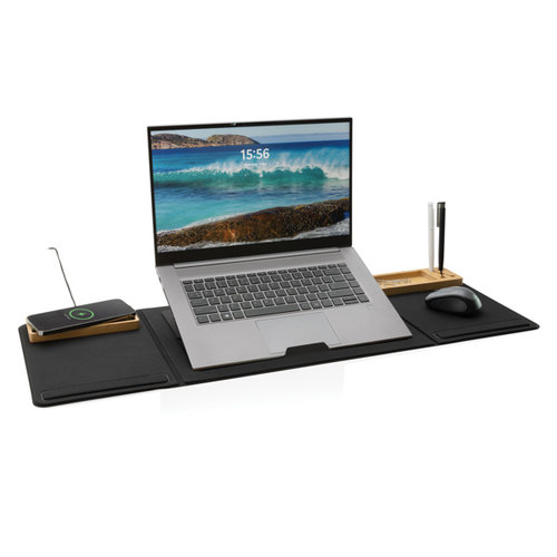 Impact AWARE RPET bureau-organizer met laptopstand P300.191 Impact AWARE RPET bureau-organizer met laptopstand P300.191