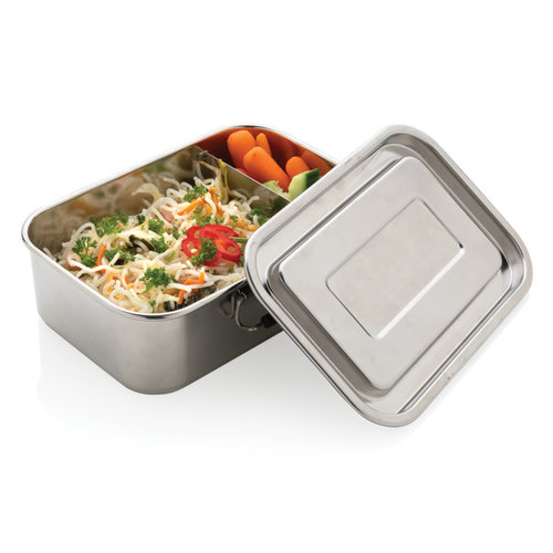 DéBlé RCS gerecycled roestvrijstalen lekvrije lunchbox P269.082 gegraveerd met logo
