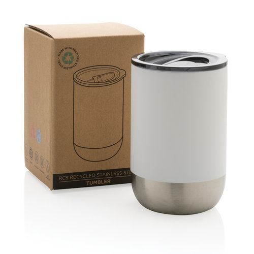 RCS gerecyclede thermobeker 360 ml met logo bedrukken DeBle