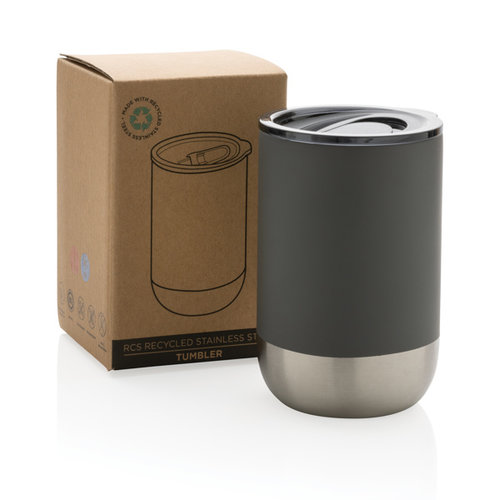 RCS gerecyclede thermobeker 360 ml met logo bedrukken DeBle