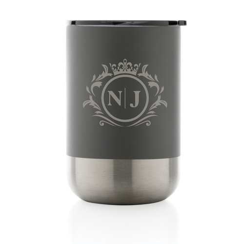 RCS gerecyclede thermobeker 360 ml met logo bedrukken DeBle