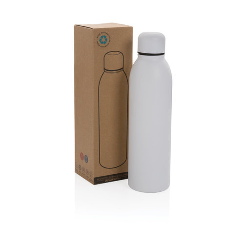 DeBle RCS gerecyclede thermosfles 500 ml P433.04 van gerecycled RVS bedrukt met logo
