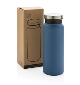 Waterflessen bedrukken RCS gerecycled roestvrijstalen vacuümfles 600ML P433.027
