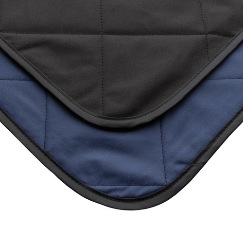 Impact Aware™ RPET opvouwbaar gewatteerd picknickkleed P459.12 met groot logovak en AWARE™ tracer