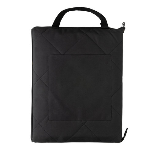 Impact Aware™ RPET opvouwbaar gewatteerd picknickkleed P459.12 met groot logovak en AWARE™ tracer