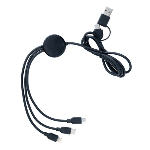 RCS recycled TPE en gerecycled plastic 6-in-1 kabel P302.481 RCS recycled TPE en gerecycled plastic 6-in-1 kabel P302.481