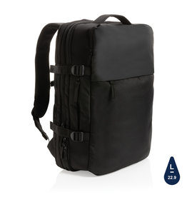 Swiss Peak AWARE™ RPET 15,6 inch uitbreidbare weekendrugzak bedrukken met logo