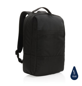 Swiss Peak laptop rugzak P762.741 met logo bedrukking DeBle duurzame rugzak relatiegeschenk NL BE