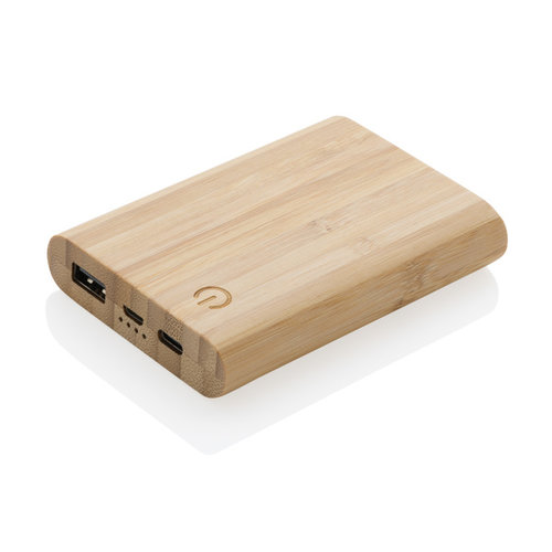 FSC® bamboe 5.000 mAh powerbank P322.259