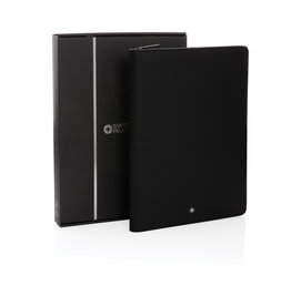DeBle Swiss Peak Heritage RCS rPU A4 portfolio met rits bedrukken met logo