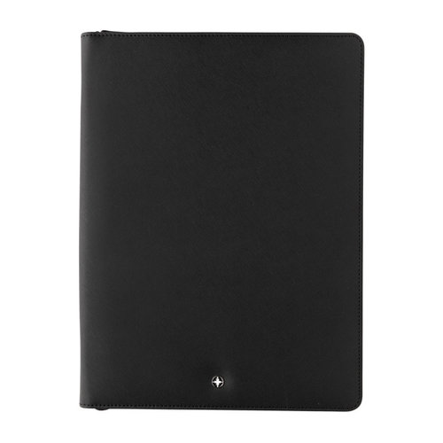 DeBle Swiss Peak Heritage RCS rPU A4 portfolio met rits bedrukken met logo