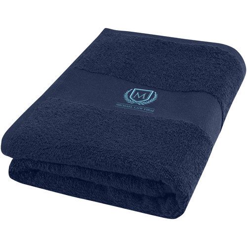 Bad & Wellness geschenken Charlotte badhanddoek 50 x 100 cm van 450 g/m² katoen