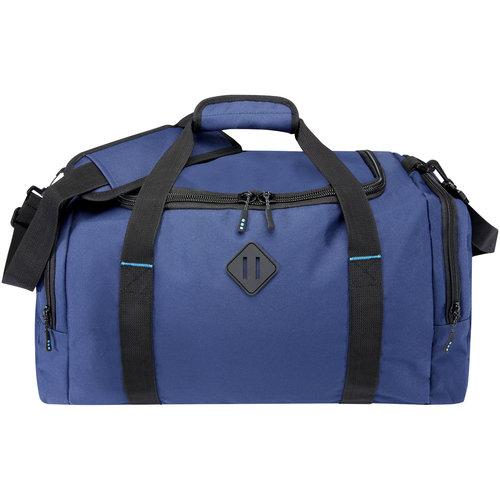 DéBlé Repreve® Ocean duffel bag van GRS RPET 35L bedrukken met logo