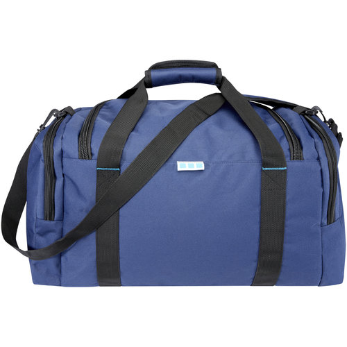 DéBlé Repreve® Ocean duffel bag van GRS RPET 35L bedrukken met logo