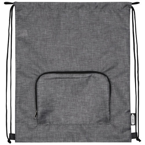 Ash gerecyclede opvouwbare tas met trekkoord 7L Ash gerecyclede opvouwbare tas met trekkoord 7L