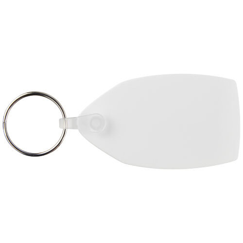 Tait rechthoekige gerecyclede sleutelhanger