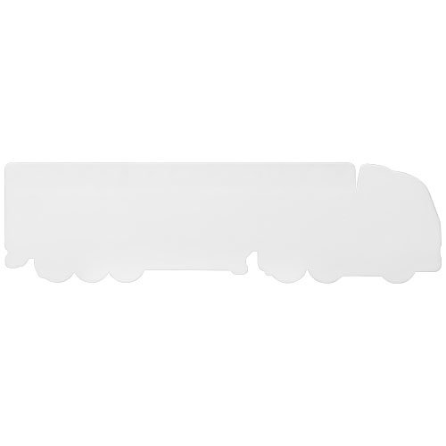 Tait liniaal van 15 cm in de vorm van een vrachtwagen van gerecycled plastic