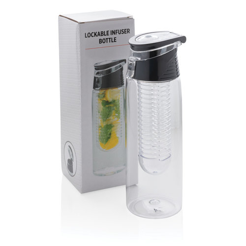 Afsluitbare waterfles met infuser P436.545