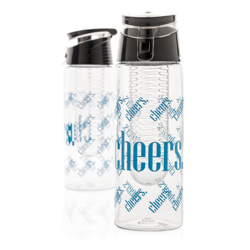 Afsluitbare waterfles met infuser P436.545