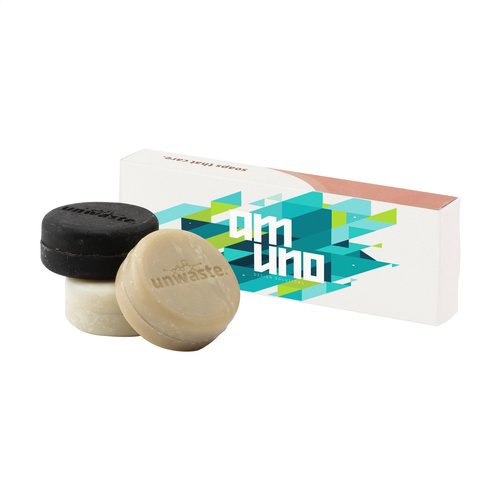 Bad & Wellness geschenken Unwaste Soap Set zeep, scrub en shampoo