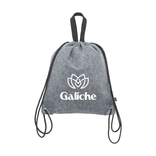 RPET Felt PromoBag Plus rugzak bedrukken met logo