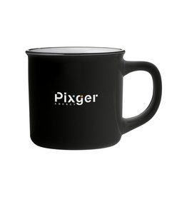 Keramische kampvuur mok