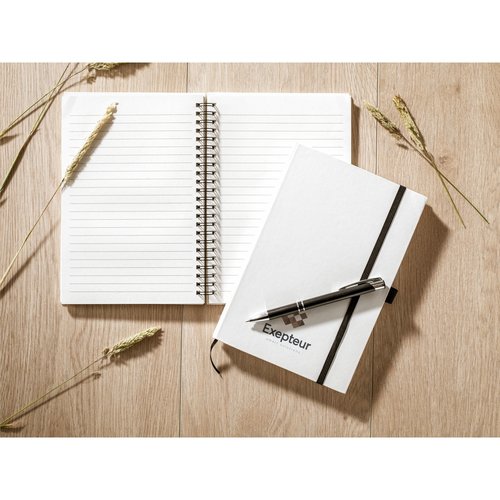 Milk-Carton Wire-O A5 notitieboek 261512 bedrukt met logo
