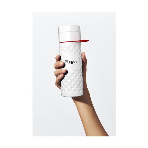 Join The Pipe Nairobi Ring Bottle White 500ml waterfles Join The Pipe Nairobi Ring Bottle White 500ml waterfles