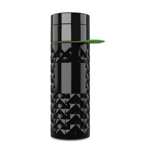 Join The Pipe Nairobi Ring Bottle Black 500ml waterfles