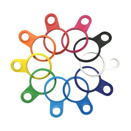 Join The Pipe Nairobi Ring Bottle Black 500ml waterfles