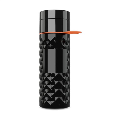 Join The Pipe Nairobi Ring Bottle Black 500ml waterfles
