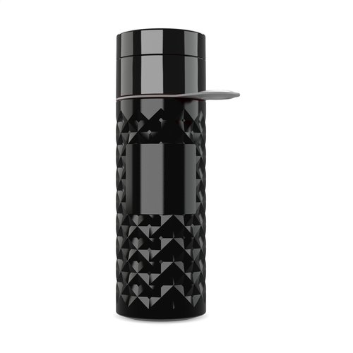 Join The Pipe Nairobi Ring Bottle Black 500ml waterfles