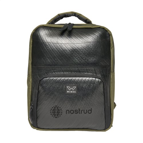 DéBlé Ecowings Funky Falcon Backpack rugzak bedrukken met logo