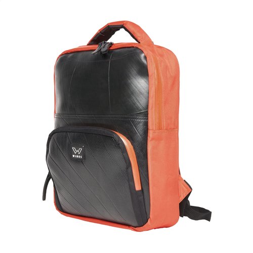 DéBlé Ecowings Funky Falcon Backpack rugzak bedrukken met logo