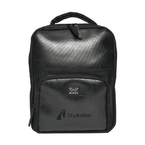 DéBlé Ecowings Funky Falcon Backpack rugzak bedrukken met logo