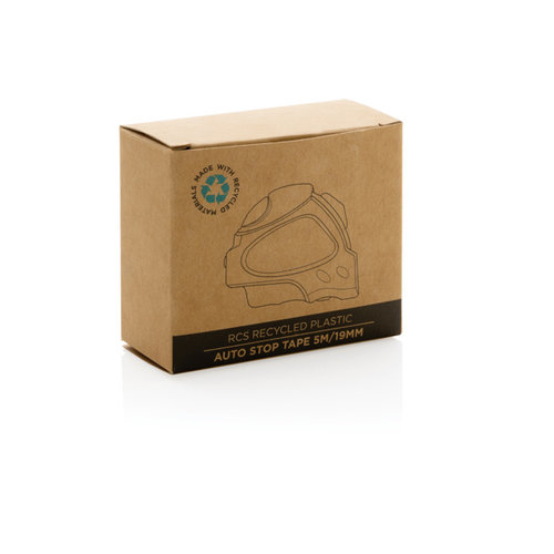 RCS gerecycled plastic Autostop rolmaat 5M/19mm P112.17