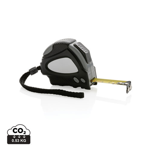 Compacte autostop rolmaat 3 meter P112161 bedrukken met logo DeBle