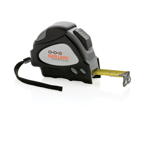 Heavy duty autostop rolmaat 8 meter P112181 bedrukken met logo DeBle