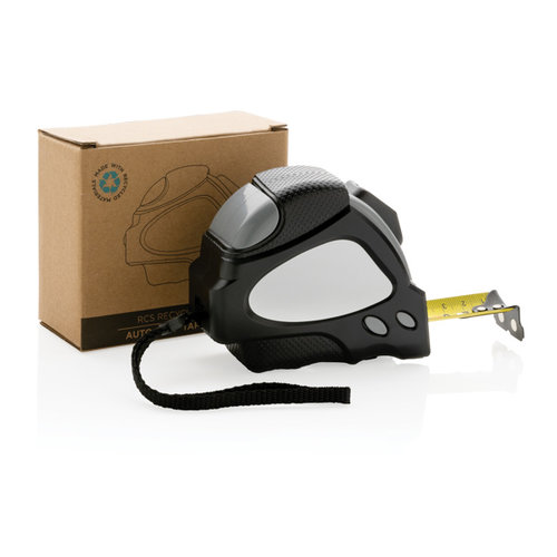 Heavy duty autostop rolmaat 8 meter P112181 bedrukken met logo DeBle