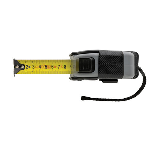 Heavy duty autostop rolmaat 8 meter P112181 bedrukken met logo DeBle