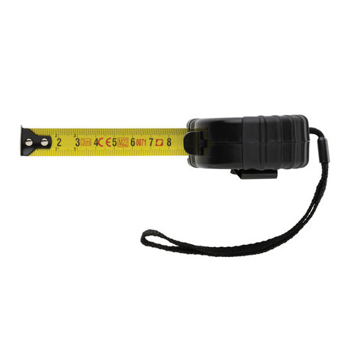 RCS gerecyclede plastic rolmaat 3 meter 16 mm bedrukken met logo DeBle