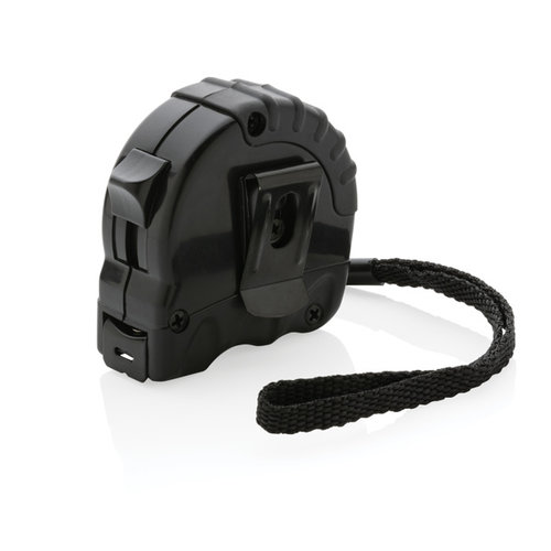 RCS gerecyclede plastic rolmaat 3 meter 16 mm bedrukken met logo DeBle