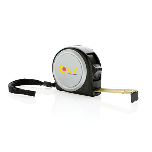 Rolmaat 5 meter 19 mm bedrukken met logo DeBle