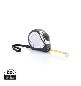 DeBle chroom autostop rolmaat 5 meter P113401 met logo bedrukken
